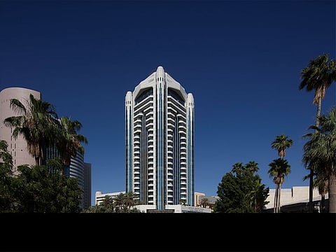 The Creek Tower, which forms part of the Dubai Real Estate Centre portfolio. The developer says it will go ahead with two projects this year.