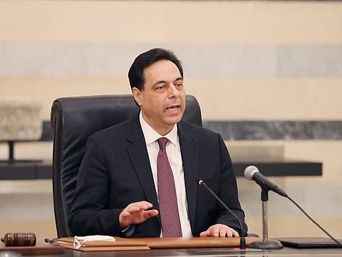 Will his words provide assurance? Lebanon Prime Minister Hassan Diab has promised to intervene in the markets to stem the pound's decline.