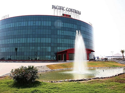 The Pacific Control Systems' head office in Jebel Ali. Debts and missing funds nearly brought the company to a standstill.