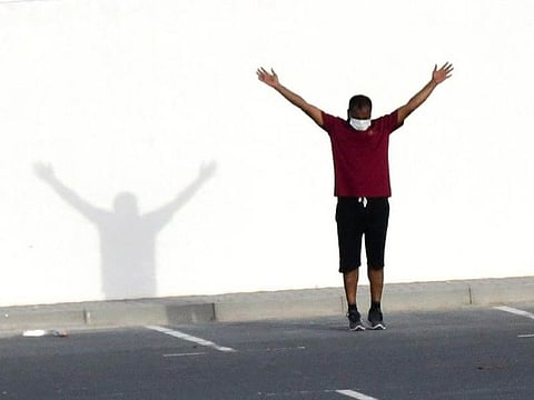 Work out while wearing a mask