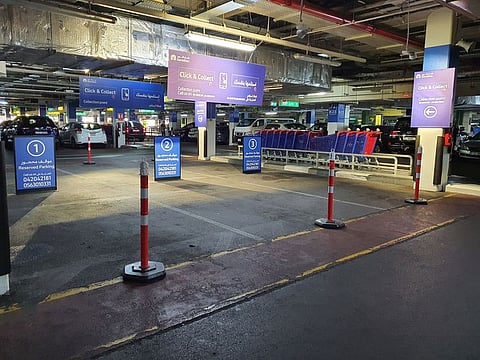 The free of charge, ‘Click and Collect’ service is available at select Carrefour locations