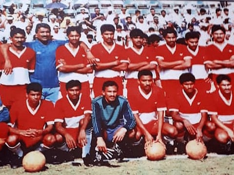 Kerala Police team, which spawned a golden generation of footballers for their state well into the 1990s.