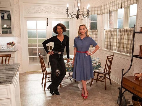 UNDATED — BC-HOLLYWOOD-WATCH-KERRY-WASHINGTON-ART-NYTSF — In “Little Fires Everywhere,” a new Hulu miniseries starring Kerry Washington (left) and Reese Witherspoon, two families are bound together by slowly unraveling secrets. This picture accompanies an article by Cindy Pearlman. (CREDIT: Photo by Erin Simkin. Copyright 2020 Hulu.)
--
ONLY FOR USE WITH ARTICLE SLUGGED -- BC-HOLLYWOOD-WATCH-KERRY-WASHINGTON-ART-NYTSF -- OTHER USE PROHIBITED.