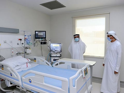 The new isolation facility