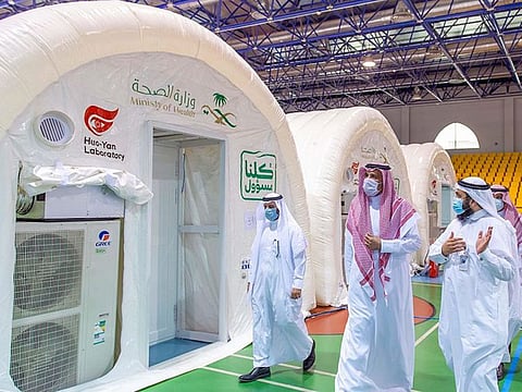 A mobile laboratory for COVID-19 tests has been launched in the Saudi holy city of Medina with daily 10,000 samples when it reaches its full capacity, the Saudi news agency SPA has reported.