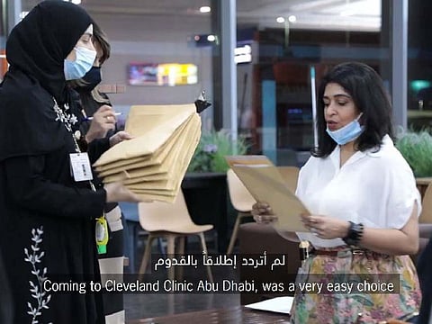 A team of 40 doctors from the US is in Abu Dhabi to exchange notes on COVID-19 testing and treatment