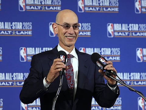 NBA Commissioner Adam Silver.
