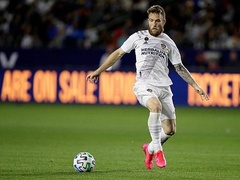 LA Galaxy player Aleksandar Katai.