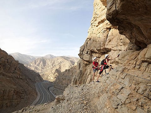 The mountain beckons... Ras Al Khaimah is rebuilding its tourism strategy around the great outdoors and all the thrills that come with it.