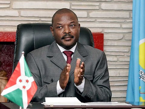 File picture: Burundi President Pierre Nkurunziza