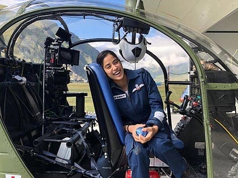 Janhvi Kapoor in 'Gunjan Saxena: The Kargil Girl.'