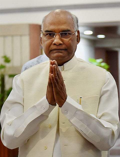 India's President Ram Nath Kovind.