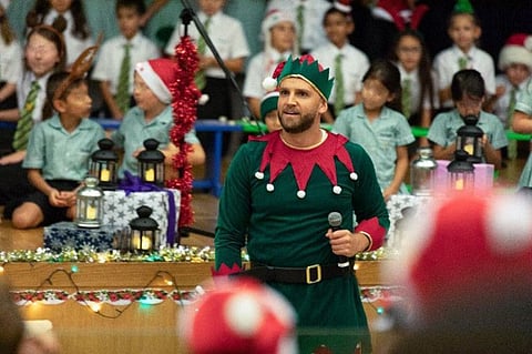 File picture of Daniel Slack, Year 6 teacher of Hartland International School, at a concert