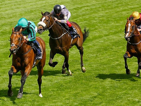 James Doyle wins the Diomed onboard the Abdulla Belhab-owned Century Dream.