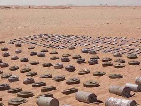 Houthi planted mines in Yemen. KSrelief has extended the contract for landmine-clearance in Yemen for one year at a cost of $30 million.