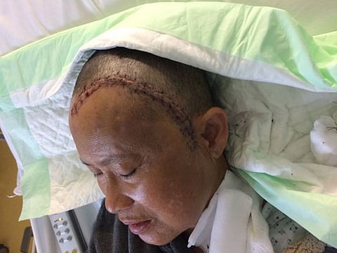 Filipina expat Gloria Castillo in Dubai seeks financial help.