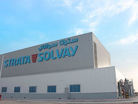 The Strata-Solvay facility in Al Ain will manufacture aerospace-grade carbon fibres.