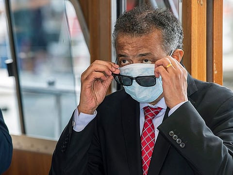 World Health Organization Director-General Tedros Adhanom Ghebreyesus.