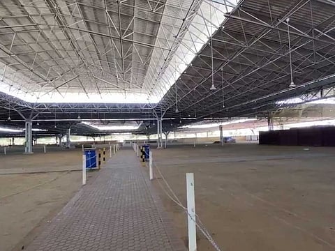 Radha Centre Delhi which will house covid patients