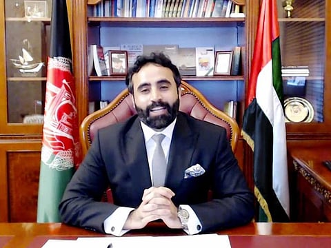 Masood Azizi, Consul General of Afghanistan in Dubai, thanks the UAE government for its support in repatriating stranded Afghans from the UAE.
