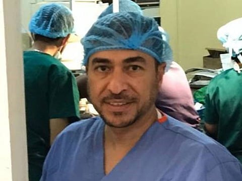 Professor Ahmed bin Saeed Azhar, consultant pediatric cardiologist at the Faculty of Medicine at King Abdul Aziz University, a member of the medical team