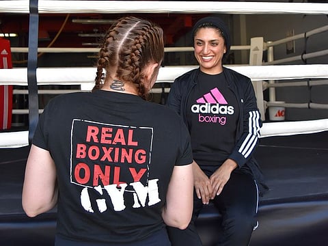 Real Boxing Only has roped in the services of Fahima Falaknaz, the first Emirati female boxer to represent the country at last year’s Asian Boxing Confederation Championship