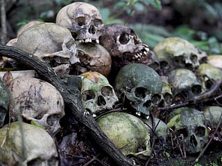 Photos: Bali's open-air burials endure despite COVID-19 crisis