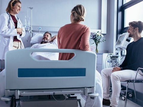 Picture for illustrative purposes: all health facilities reopen suspended services.