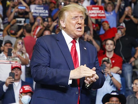 Trump's tweet suggested he may soon hold a campaign rally in Florida.