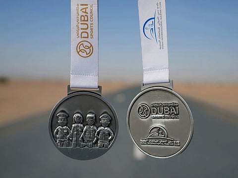 Dubai Sports Council will honour the COVID-19 frontline workers with these medals.