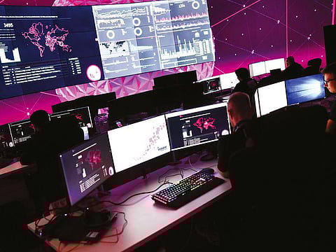 A cutting-edge cyber defence facility. Injazat has commissioned its Cyber Fusion Center, with Mubadala among its first clientele.