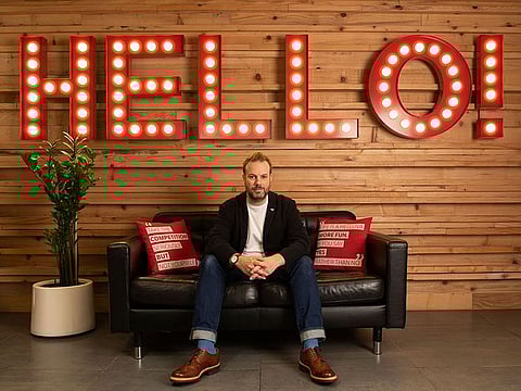 Rob Beswick of Virgin Mobile UAE. He will be putting his nine years in the region building up the brand and its exposure to good effect.