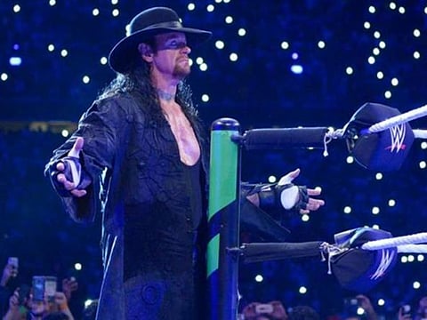 WWE wrestler The Undertaker