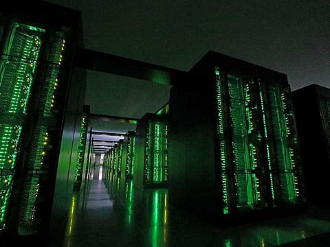 Japan's Fugaku supercomputer at the Riken Center for Computational Science in Kobe, Hyogo prefecture.