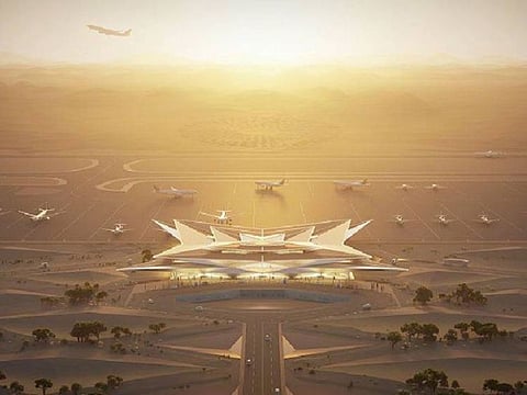 The design for the terminal building is quite an eye catching one. Amaala will develop into a full-scale luxury destination on the Red Sea coast.