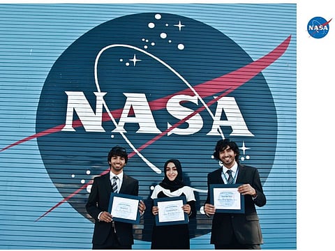 The trio who did their internship at the NASA centre 10 years ago