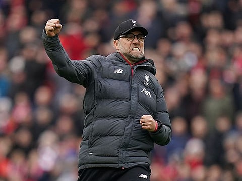 Liverpool manager Jurgen Klopp.