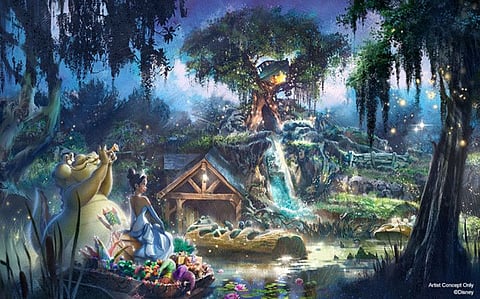 Princess Tiana will soon be moving into Splash Mountain. The ride, long criticised for its association with the racist film "Song of the South," will be rethemed to bring in characters from the 2009 film "The Princess and the Frog."