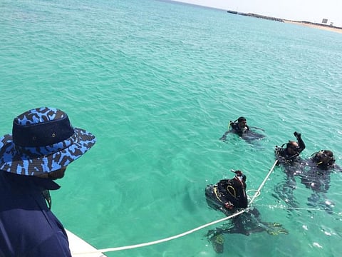 Handbags, rings, keys and other items fallen into the sea are routinely recovered by the Sharjah Police Rescue Unit