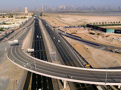 Dubai’s Roads and Transport Authority (RTA) announced the opening of a 740-metre bridge leading to Dubai Creek Harbour on Saturday.