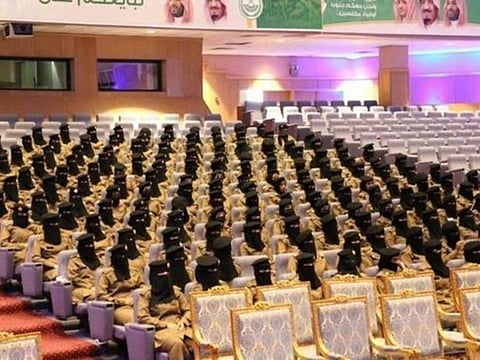 Women's work in various military sectors witnessed a remarkable development with the launch of the vision of the kingdom