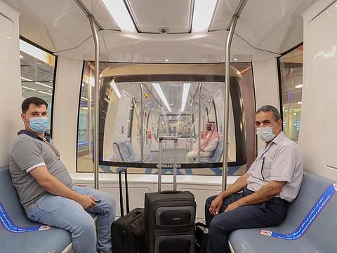 Heading for a flight... But more restrictions imposed on incoming flights is further straining Gulf airlines and delays prospects of some improvements by summer.