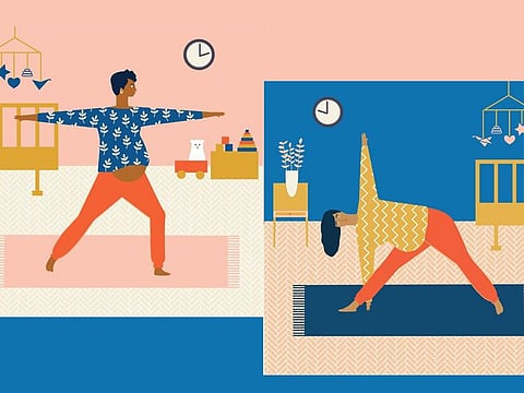 Exercising safely when pregnant