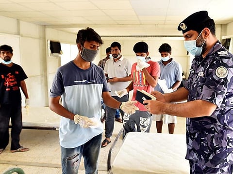 Sharjah Police have provided accommodation to 280 workers.