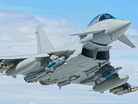 The Eurofighter Typhoon
