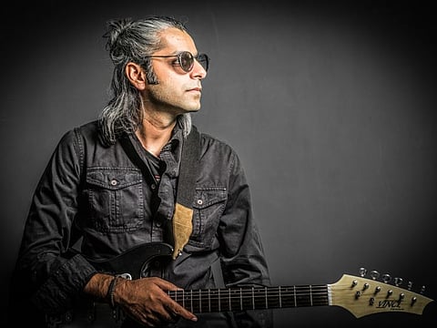 Singer-songwriter Ali Ashraf.