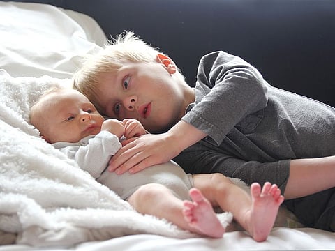 Preparing children for a new sibling