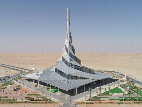 Future power... The design of DEWA's Innovation Center at Mohammed bin Rashid Al Maktoum Solar Park.