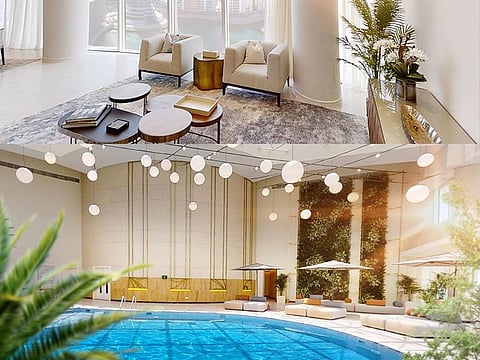 A composite image of the Harbour Heights development in Bahrain.