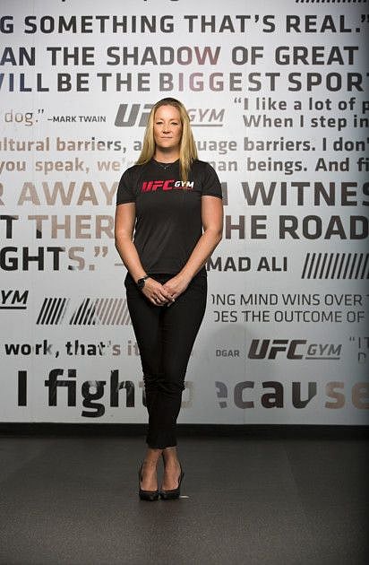 The striking classes are a huge stress releaser, especially for women, says Lisa Garrett, engagement and corporate manager